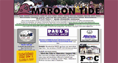 Desktop Screenshot of maroontide.com
